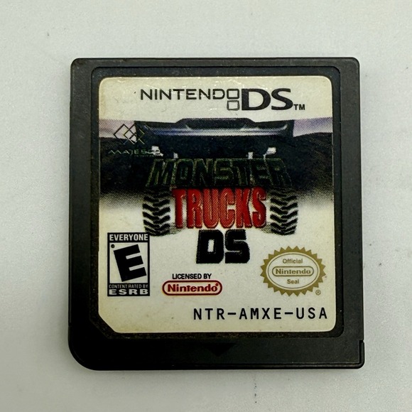 Other - Monster Trucks DS For Nintendo DS Cartridge‎ Only No Case Tested